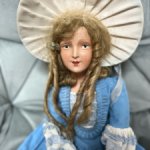 Будуарная кукла Art Deco 1920 рост 58 см