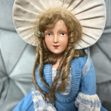 Будуарная кукла Art Deco 1920 рост 58 см