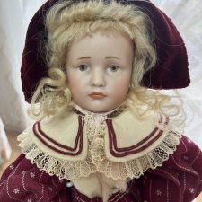 Антикварная характерная кукла Kammer Reinhardt 114 Gretchen  рост 30 см