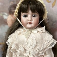 Редкая характерная кукла Baehr Proeschild 389 DEP рост 63 см