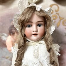 Большая антикварная кукла Walkure Kestner для KH рост 70 см