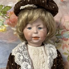 Очень редкий характерный тоддлер SIMON&HALBIG 1428 "FREDDY" 39 см