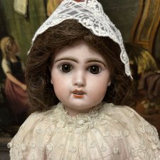 Французская антикварная кукла Jumeau 6  рост 46 см