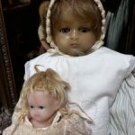 2 Восковые английские куколки Lucy Peck рост 54/22 см