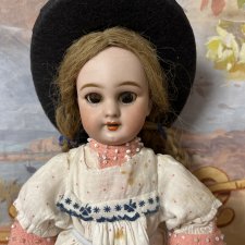 Антикварная куколка для фр. рынка Jumeau  DEP рост 28 см