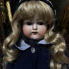 Редкая характерная японская кукла  MORIMURA BRUDERN рост 54 cm