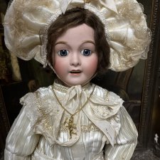 Редкая характерная француженка Lanternier Limoges “Favorite” Ed Tusson/11 -  67 cm