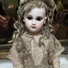 Антикварная кукла Жюмо эпохи Премьер рост 40 см Jumeau 6 EJ
