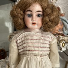 Антикварная кукла Ernst Heubach рост 42 см