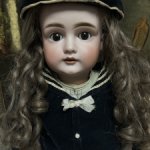 Антикварная кукла  морячка J.D Kestner /Кестнер 129 рост 60 см