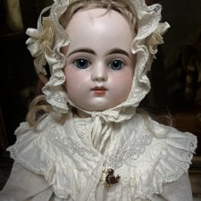 Французская антикварная кукла Francois Gaultier 7 рост 41 см