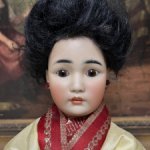 Антикварная азиаточка Simon Halbig 1329 рост 36 см