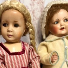 2 антикварные куклы, König Wernicke Mein Stolz 155, 242