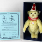 Мишка Steiff «Teddy-Clown» 1926 года — лимитированная реплика, 9159/10000.