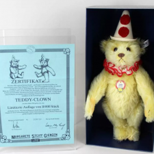 Мишка Steiff «Teddy-Clown» 1926 года — лимитированная реплика, 9159/10000.