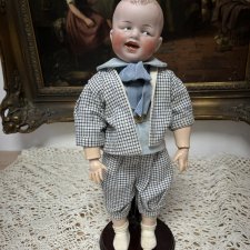 Очаровательный мальчишка тоддлер Gebrüder Heubach 8191 рост 35 см