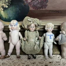 5 миничек C.F Kling, Limbach, Hertwig, Kewpie  рост 12 см