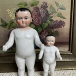 2 куклы Frozen Charlotte 1880 рост 33 и 20 см