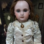 Антикварная француженка Athénaïs Tete Jumeau 1907 рост 68 см