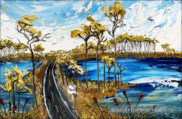 Скульптурные картины акриловыми красками от Джастина Джеффри (Justin Gaffrey) (фото 7)