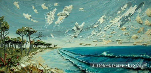 картины акриловыми красками от Джастина Джеффри (Justin Gaffrey)