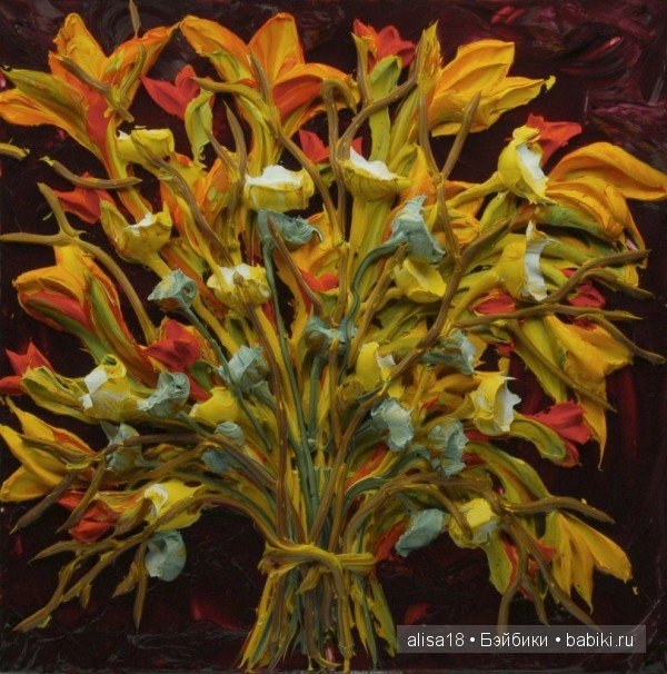 картины акриловыми красками от Джастина Джеффри (Justin Gaffrey)