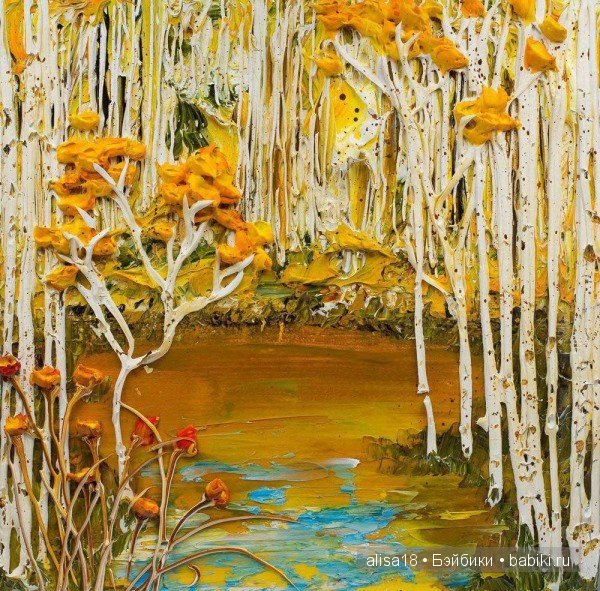 Скульптурные картины акриловыми красками от Джастина Джеффри (Justin Gaffrey) (фото 6)