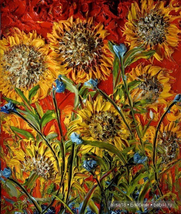 картины акриловыми красками от Джастина Джеффри (Justin Gaffrey)