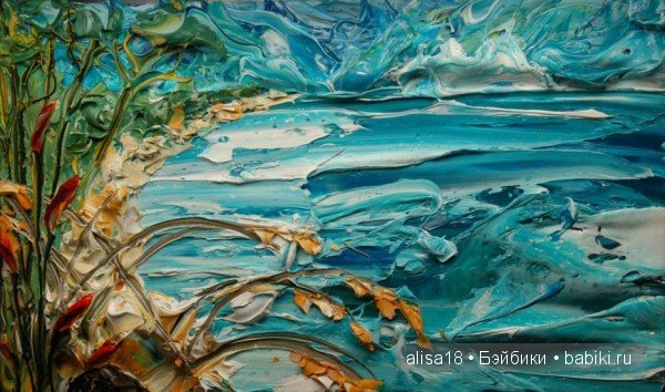 Скульптурные картины акриловыми красками от Джастина Джеффри (Justin Gaffrey) (фото 10)