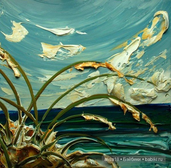 картины акриловыми красками от Джастина Джеффри (Justin Gaffrey)