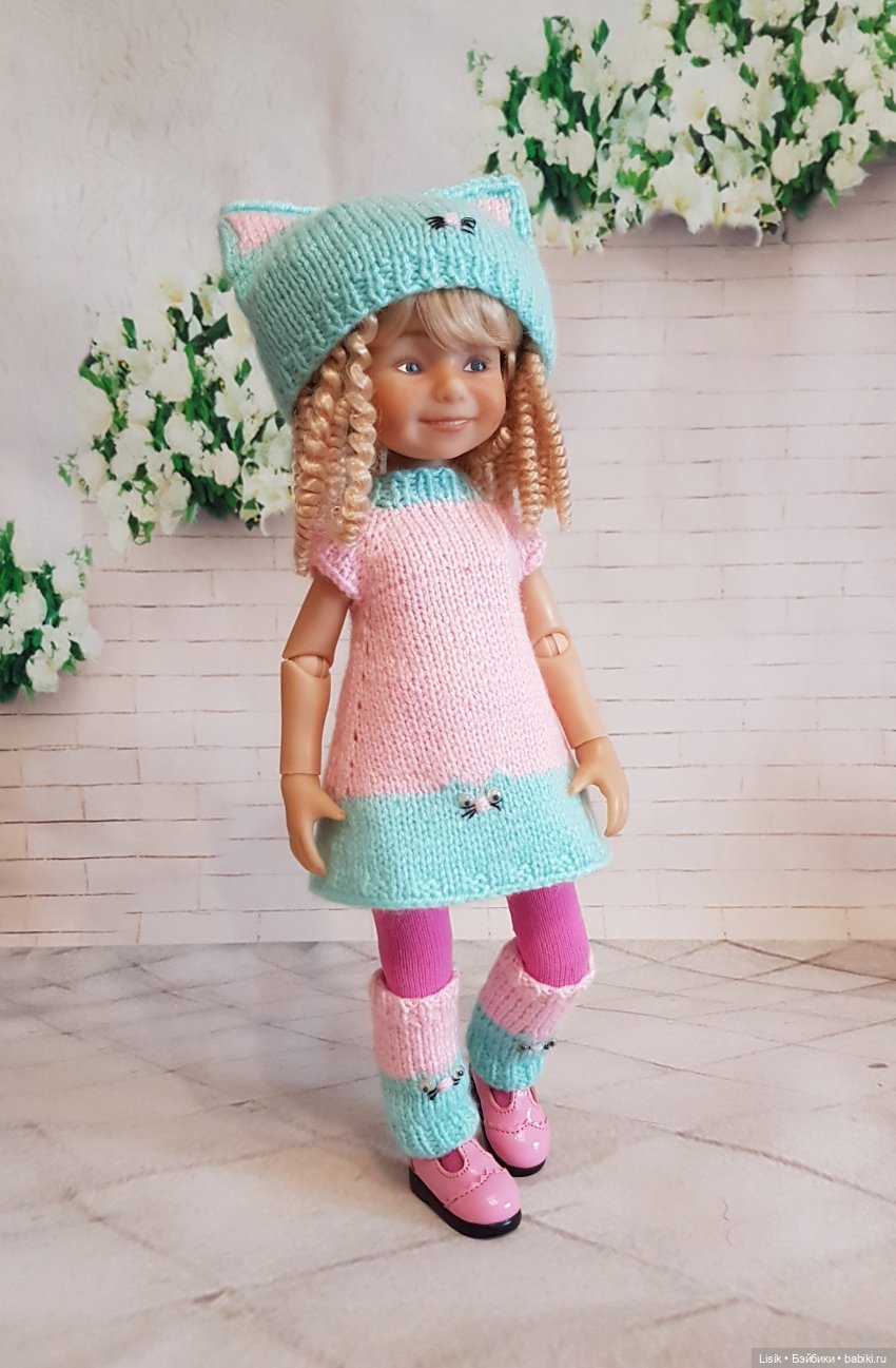 Две кошечки и бельчонок — Одежда и обувь для кукол своими руками: фото (фото 7)