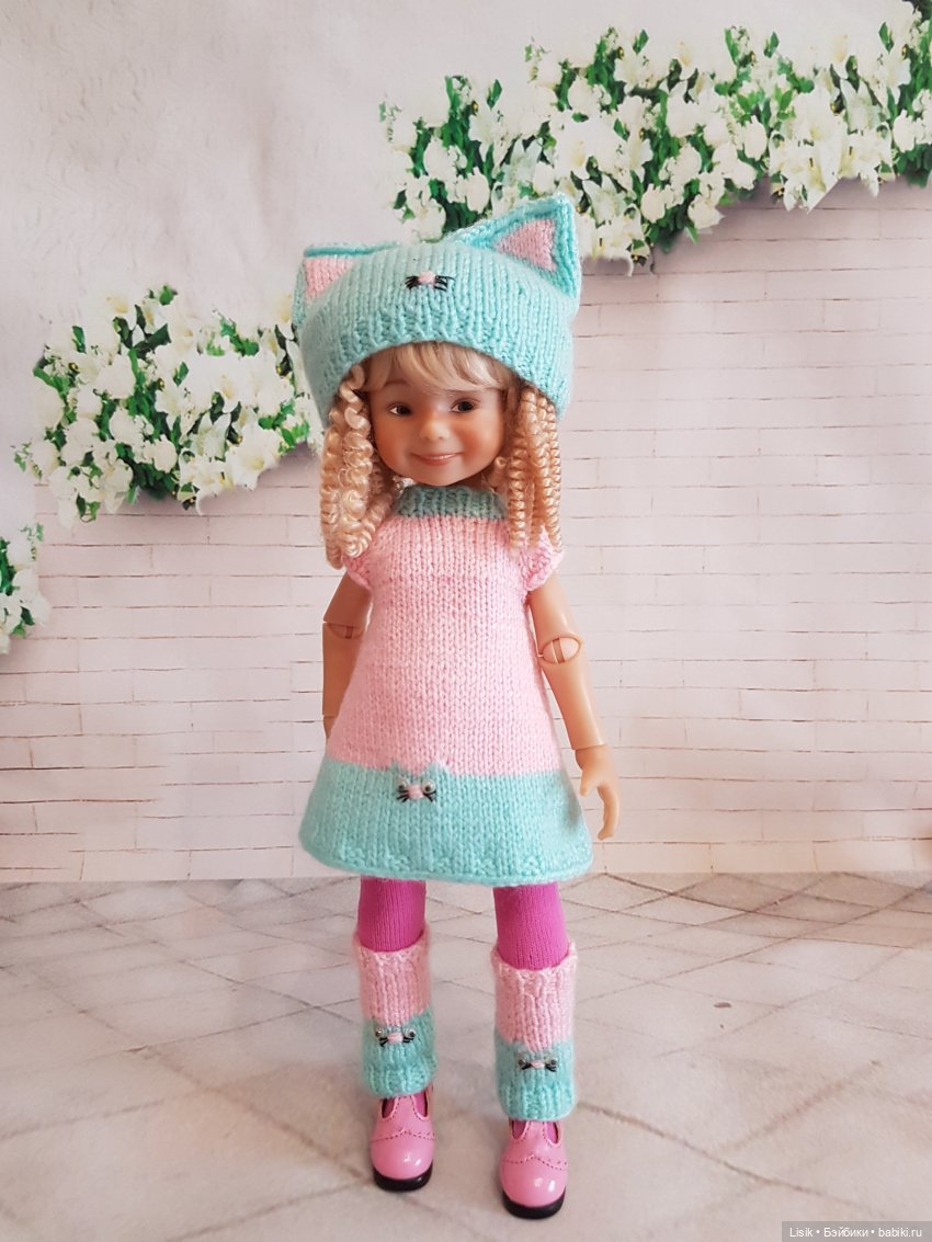 Две кошечки и бельчонок — Одежда и обувь для кукол своими руками: фото (фото 6)