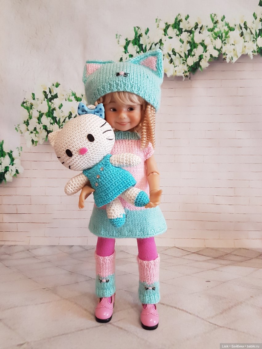 Две кошечки и бельчонок — Одежда и обувь для кукол своими руками: фото (фото 9)
