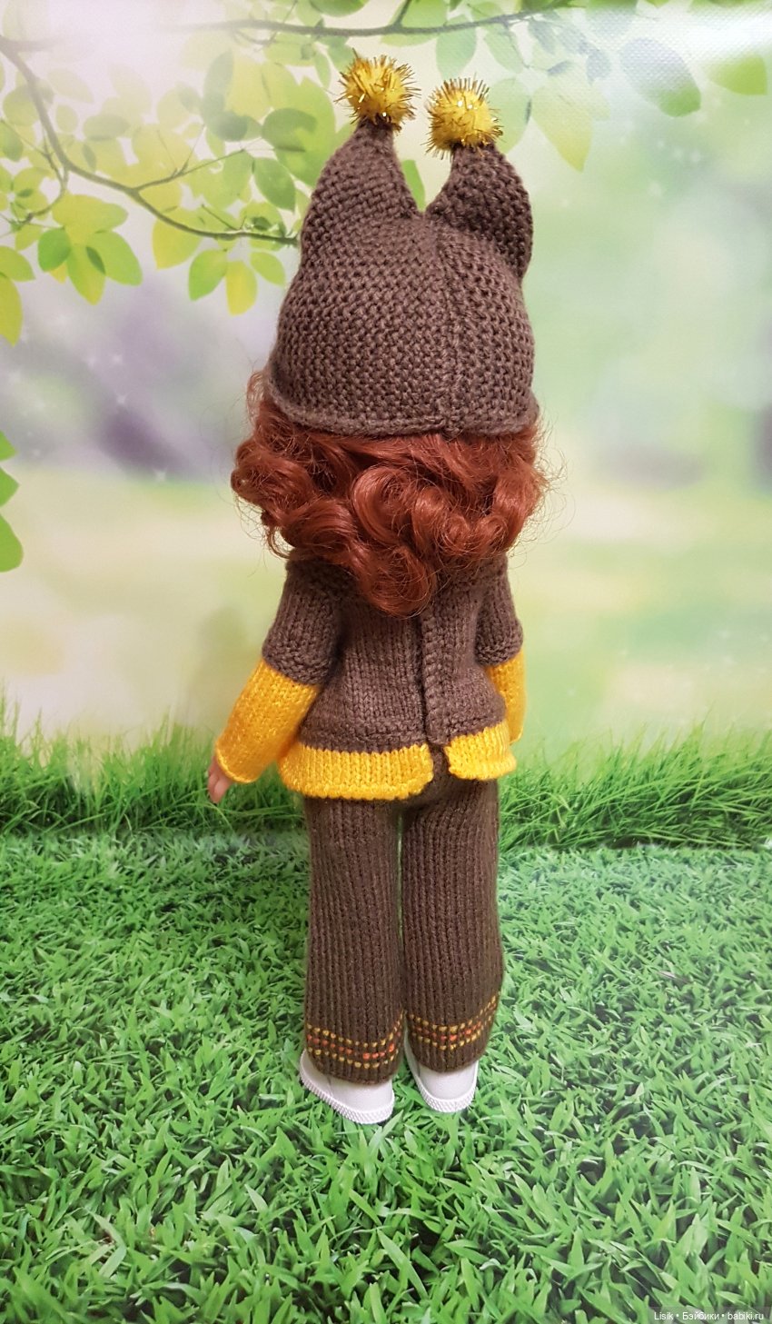 Две кошечки и бельчонок — Одежда и обувь для кукол своими руками: фото (фото 2)