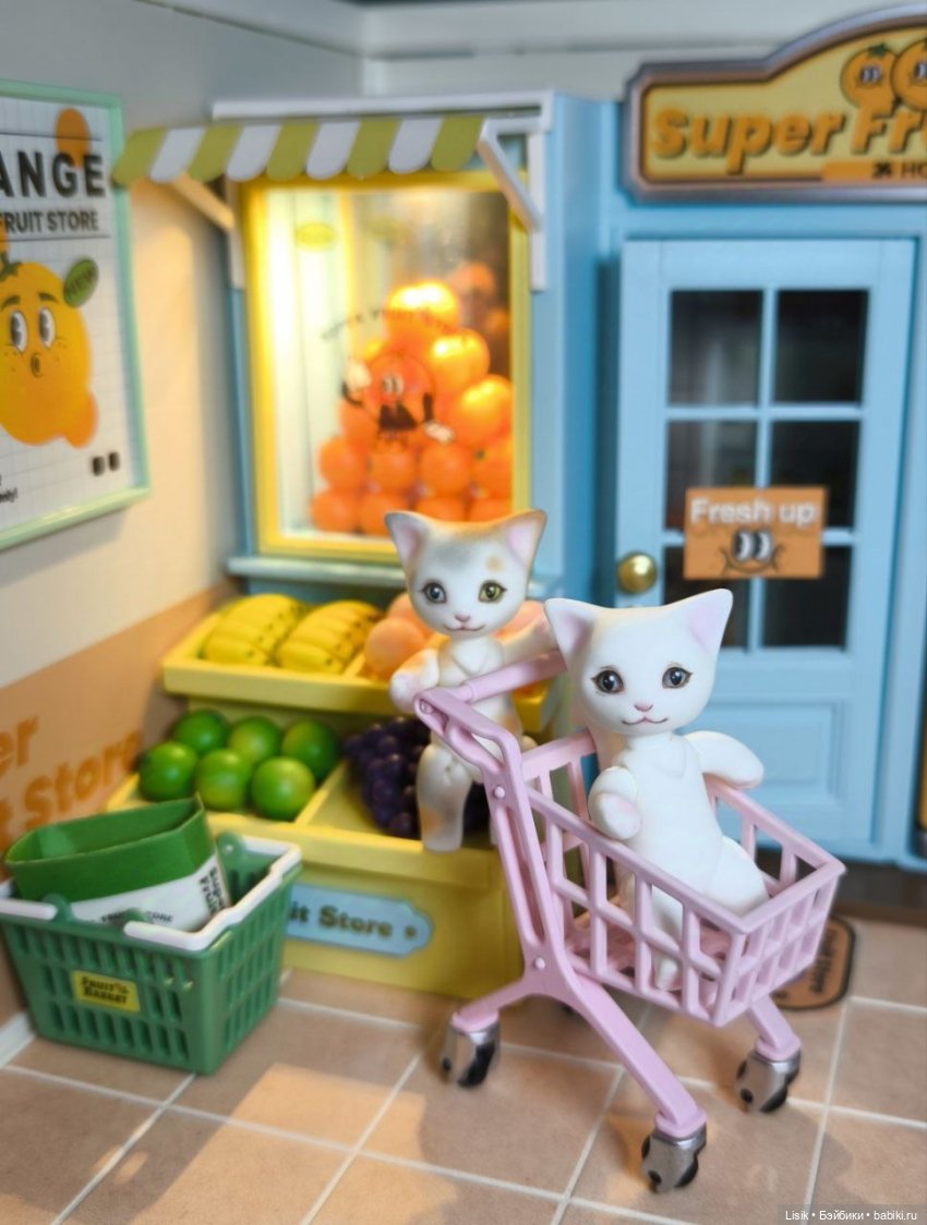 Румбокс "Фруктовый магазин" и котики (фото 6)