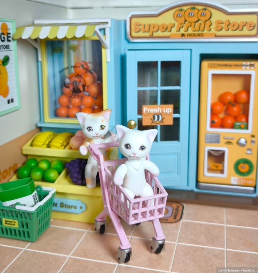 Румбокс "Фруктовый магазин" и котики (фото 7)