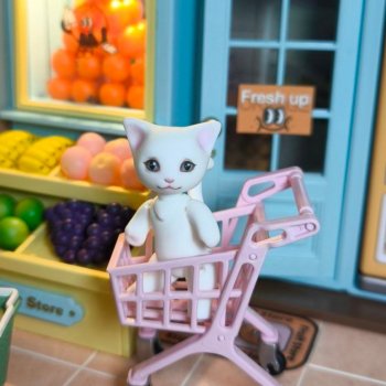 Румбокс "Фруктовый магазин" и котики