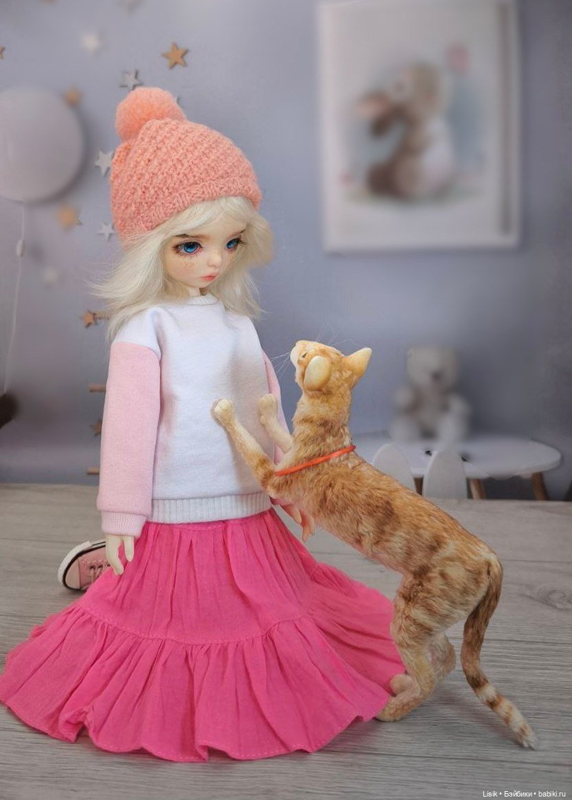 Бусинка и ОЧЕНЬ большой кот | Бэйбики Бусинка и ОЧЕНЬ большой кот (фото 2)