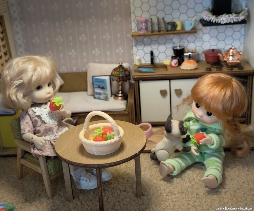 Кухонные посиделки | Бэйбики Кухонные посиделки — Авторские куклы BJD (БЖД) у нас дома: фото (фото 7)