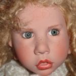 Белокурая кудряшка Corinne из коллекции Zwergnase 2012. Коллекционная кукла