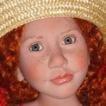 Маленькая коллекционная кукла Русалочка Undine от Zwergnase