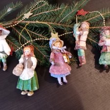 Ватные елочные игрушки Ватные елочные игрушки