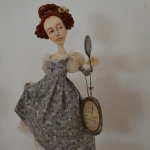 Дебютная выставка в клубе - студии "Кукольная коллекция" 2 часть