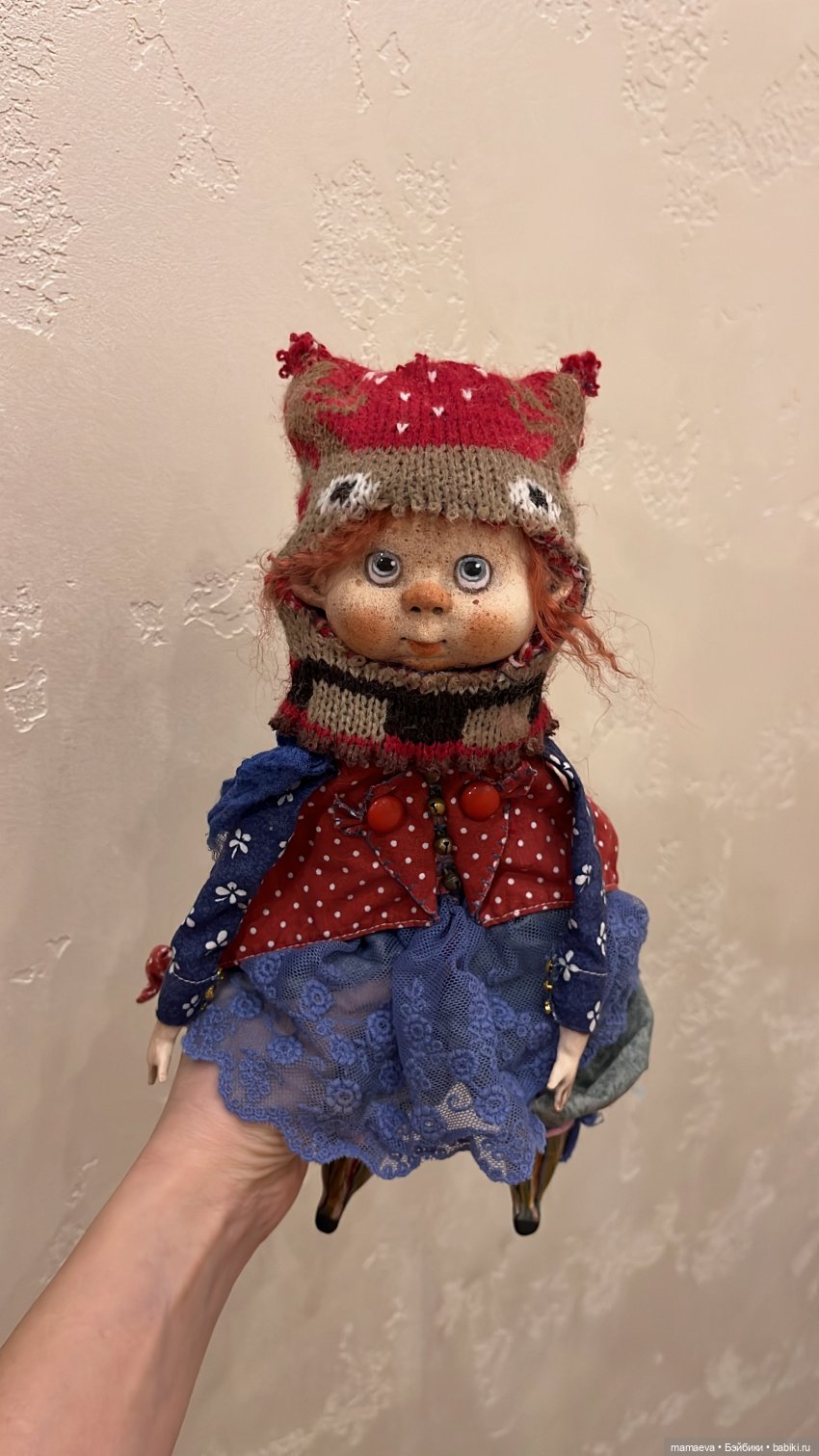 Екатерина Лазарева — Авторские куклы, новогодние игрушки (фото 5)