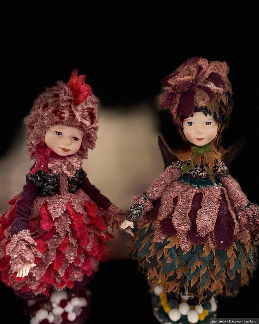 Екатерина Лазарева — Авторские куклы, новогодние игрушки (фото 6)