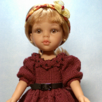 Просто платье для кукол Паола Рэйна.