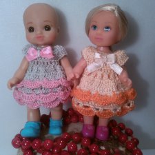 Платьица для малышей Еви и Мини-птичек mini Chou Chou.