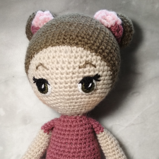 Вязаная кукла