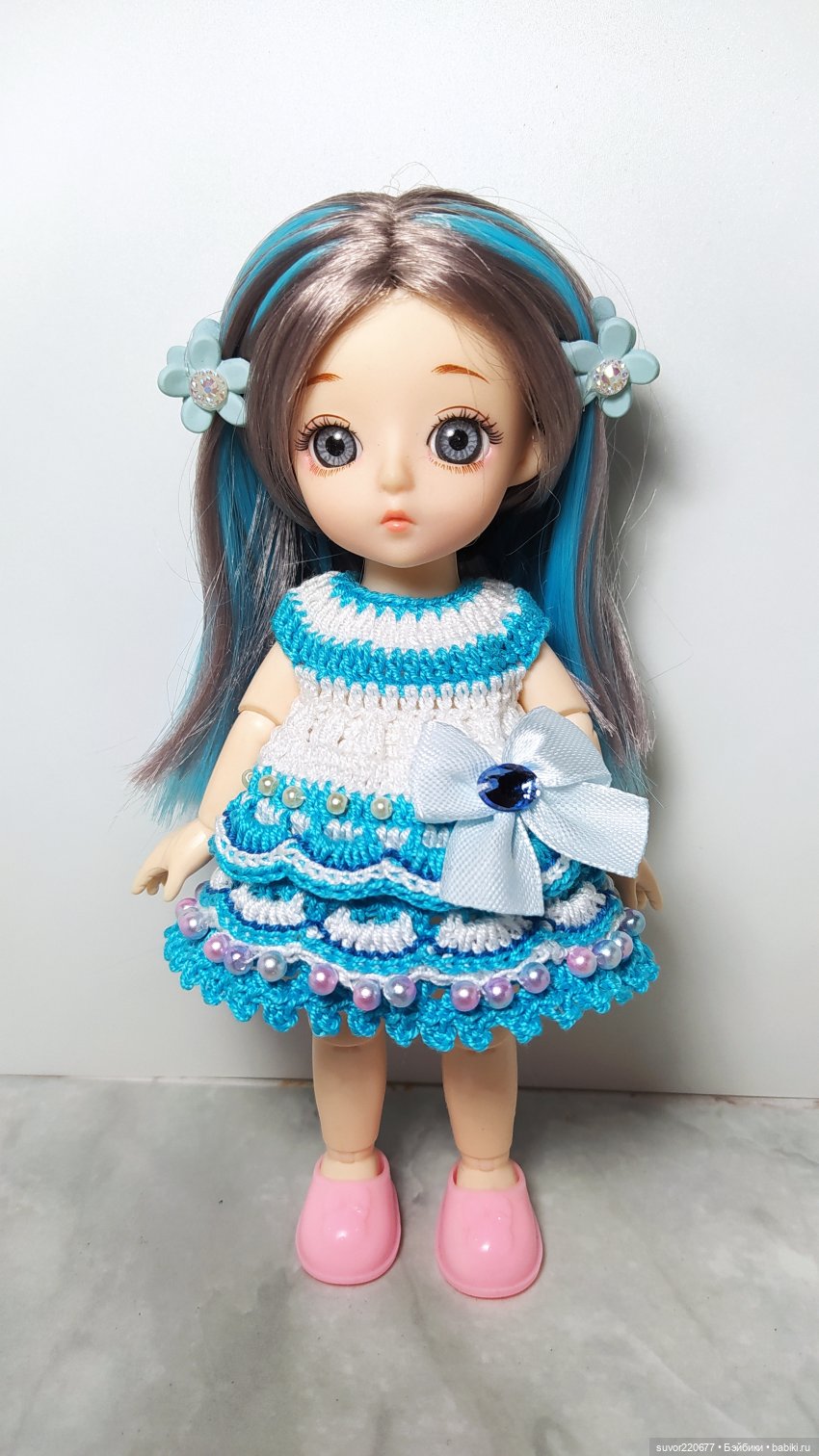 Баболи, новые платьица | Бэйбики Баболи, новые платьица — Куклы с Алиэкспресс (Aliexpress): Китайские шарнирные (фото 2)