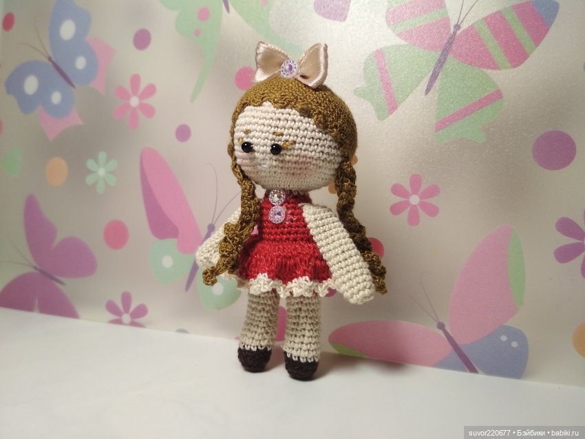 Моя Дюймовочка — Вязаные игрушки и амигуруми: крючком (фото 2)